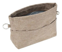 1 x 18*7.5*14.5cm handväska, handväskeset, multifickficka,