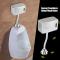 DC6V automatisk sensor väggmonterad urinal spolventil