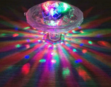 Flytande LED-lampor för badkar, bubbelpool, bubbelpool, vattentätt disco-ljus, dekorativ lampa för bad, dammar, poolpartyn