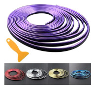Bilstrimlister - 16,4ft/5M Universal bilgapsfyllare Bilformningslinje Dekorativa tillbehör Flexibla