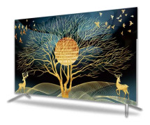 50-52 tums TV-skydd, dammtät polyester TV-skärmskydd