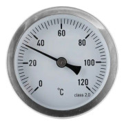 IC Horisontell termometer Temperaturmätare i aluminium