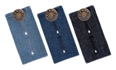 Midjevidgare | Knappförlängare för byxor | Denimmaterial |