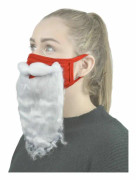 2st rolig jultomte skäggdräkttillbehör juldekoration