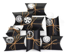 24 st Adventskalender, 24 Julkalender Papperspåsar med Stic