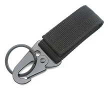 5-pack taktisk utrustning karbinhake klämma hängande bälte karbinhake krok nylon band spänne bandklämma ryggsäck band nyckelring hängande spänne bälte nyckelring