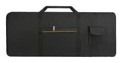 Bärbar 61 tangenter elektronisk pianoklaviatur Gig Bag Bärväska Case 600d tyg