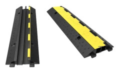 Kabelskyddsramp, 2 kanaler, kapacitet 11000 pund, 11000 LBS