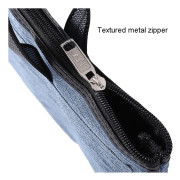 BeiDuoMei Thickened Oxford Cloth Briefcase Portable File Bag A4 Storage File Package(Blue)