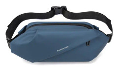 Remväska, trendig crossbody-väska, herrbröstväska, multifunktionell cykelaxelväska för kvinnor