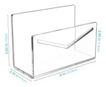 YX081 Acrylic Envelope Storage Display Stand