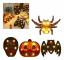 Halloween Dekoration Led-ljus Lykta Fladdermus Spider Skull Pumpa Lampa Utomhus
