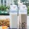 Flaskor 500ml/1000ml Mjölkkartong Flaska Transparent 1000ML