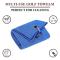 2-pack Tri-fold Golfhanddukar, Premium Mikrofibertyg Våffelmönster
