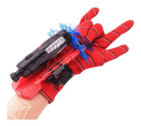 Spiderman Launcher Glove, Barn Plast Cosplay Glove för Barn, Hero Launcher Armband Leksaker, Perfekt Present till Spiderman Fans, Pedagogiska Leksaker för Barn