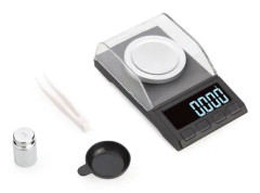 CDQ 50g/0,001g kaffevåg USB-laddning Svart SvartCDQ