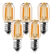 led E14 1w, Genixgreen T22 Vintage Amber Glow Tubular Nattlampa