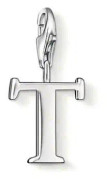 Charm pendant letter T
