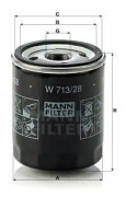 MANN FILTER Oljefilter W713/28