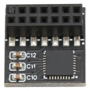 TPM 2.0 Module 14Pin SPI TPM 2.0 Encryption Security Module LPC Interface 14Pin TPM2.0 Module for Windows for ASUS