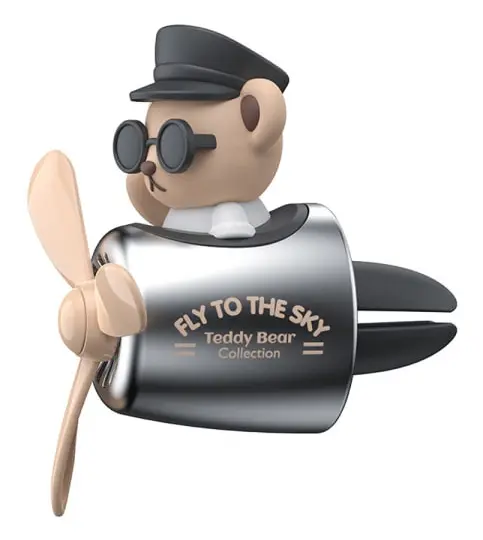 Cartoon Bear Luftfräschare, Bil Luftfräschare Cartoon Bear Pilot