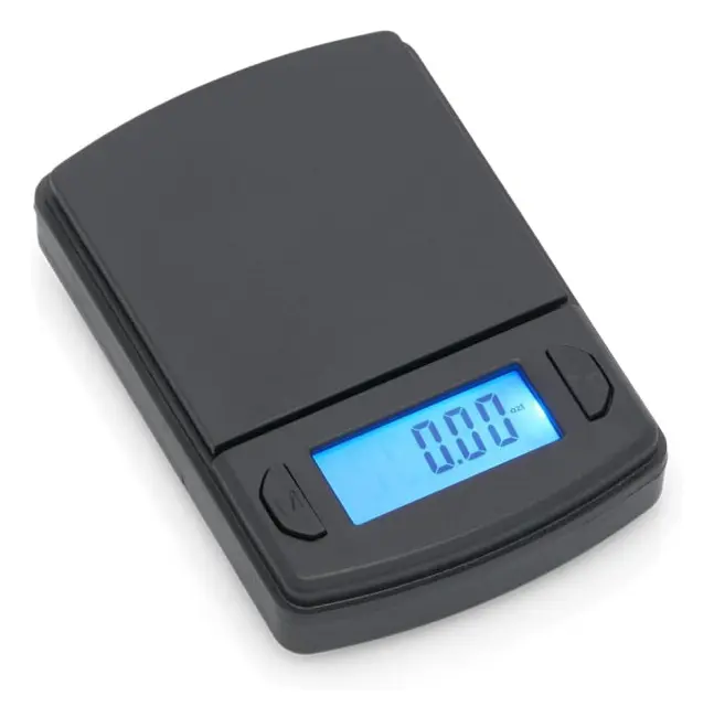 Fast Weigh Digital Precisionsficka Våg 500g x 0.01g (Svart, ZQKLA)