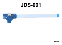 1st USB laddningsportuttag Kretskort för 12Pin JDS 011 030 040 055 14Pin 001-kontakt för PS4-kontroller 12P 14P