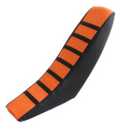 Motorcykelbänksskydd, halkfritt motorcykelkuddskydd, kuddskydd, mjukt sätesöverdrag(Orange)