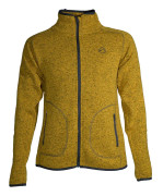 Lhotse Full Dragkedja Fleece Kyp Gul M Man