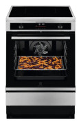 Electrolux LKI6489NOX - Spis - med ångfunktion - fristående - bredd: 59.6 cm - djup: 60 cm - höjd: 85 cm - med självrengöring