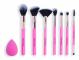 Sminkborstar, set Revolution Make Up The Brush Edit Rosa 8 Delar
