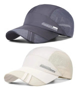 2 Basebollkeps Sport Sommar Unisex Visor Skydda UV Solhatt