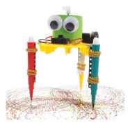Tidig inlärning DIY Doodle Robot Teknik Små uppfinningar Utbildande för grund- och gymnasievetenskap