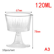 10:a Disponibel Mousse Tårta Gelé Party Dessertkopp A3 SQBB