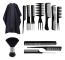 11PCS Hårstylister Professionell Styling Kam Set Professionell
