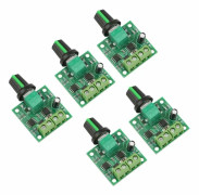 CDQ Paket med 5 Motorvarvtalsregulatorer Hastighetsregulator Lågspänning DC Motorhastighetsregulator