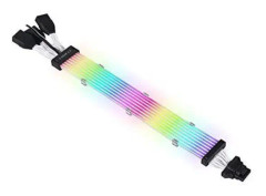 Lian Li Strimer plus V2 12+4pin to 3x 8-pin | 8 light guides