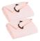 2-pack Tri-fold golfhanddukar, premium mikrofibertyg våffelmönster