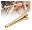 Trumpet Munstycke Mässing Bright Tone Blåsmusikinstrument delar Performance Accessories3C