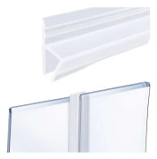 Duschdörrstätning, duschskärmstätning, 8 mm skärmdörrtätningslist förhindrar vattenflöde för glasduschdörr (1x1000CM)