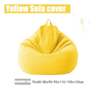 Överdrag Soffor Skydd puff Gigante Stolar Utan Fyllning Linne Tyg Lounger Sits Sittsäck Puff Soffa Tatami Puff Salong Puff Asiento