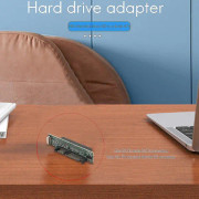 2x 2,5-tums IDE till SATA-adapter, konvertera bärbar dator 44-stifts hane IDE Pata HDD hårddisk SSD till en S