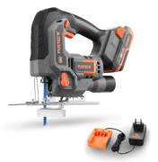 20V sladdlös sticksåg - FUXTEC - FX-E1JS20 SET med 1 x 2Ah batteri, 1 x 1A laddare