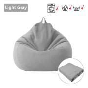 Lazy BeanBag Sofföverdrag utan Fyllning Lounger Sittpuff Sittsäck Asiento Soffa Tatami Stolsöverdrag