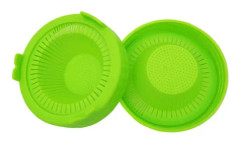 8-pack plastlock för groddar, enkelt skölj- och avrinningskit för breda Mason-burkar, groddset för odling av broccoli, alfalfa, mungbönor, G