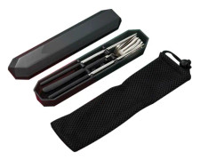 Mini Cocktail Forks Förrättsgafflar Fruktgafflar i rostfritt stål