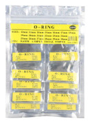 Vattentäta Runda Urpackningar O-Ring Gummitätningar Brickor Urtillbehör 0,6 mm