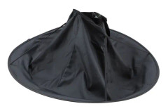 Vuxen Frisör Hår Klippning Paraply Cape Frisörsalong Klänning Frisör Frisör Kappa Svart
