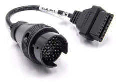 OBD2 OBD1 38-polig till OBD2-adapter kompatibel med Iveco-bilar - 25cm