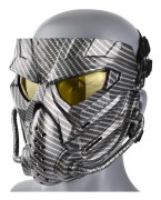 Airsoft Mask Full Face Tactical Mask med Ögonskydd Slagfast för CS Game Paintball color 2